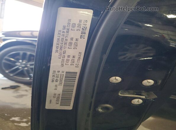 2C3CDZKGXKH570512 2019 DODGE CHALLENGER Черный Вид подкапотного пространства