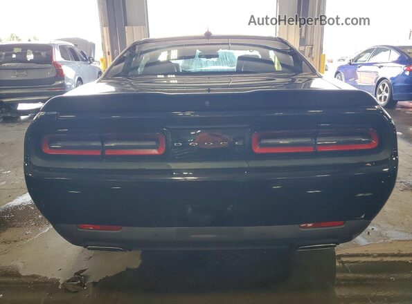 2C3CDZKGXKH570512 2019 DODGE CHALLENGER Черный Вид сзади