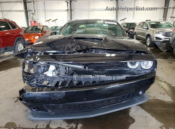 2C3CDZKGXKH570512 2019 DODGE CHALLENGER Черный Вид спереди