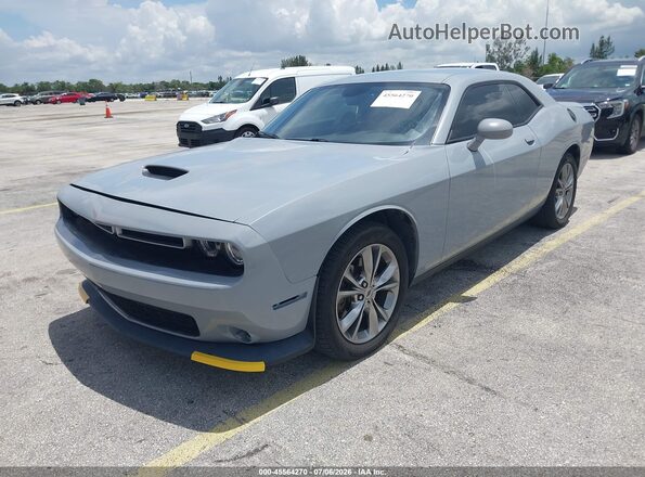 2C3CDZKGXLH207113 2020 DODGE CHALLENGER Gray Przód lewy