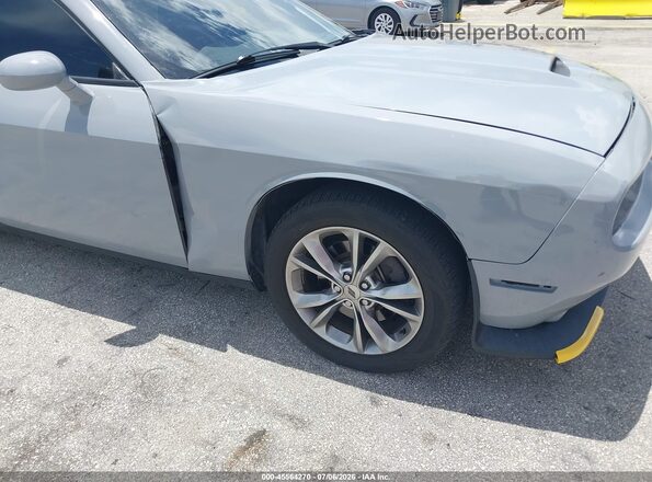2C3CDZKGXLH207113 2020 DODGE CHALLENGER Gray Widok z przodu