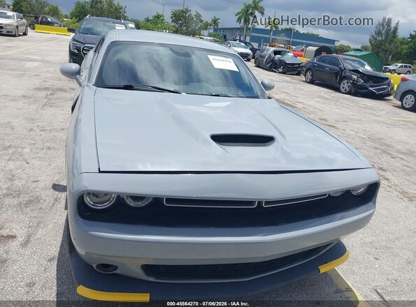 2C3CDZKGXLH207113 2020 DODGE CHALLENGER Gray Widok zestawu wskaźników