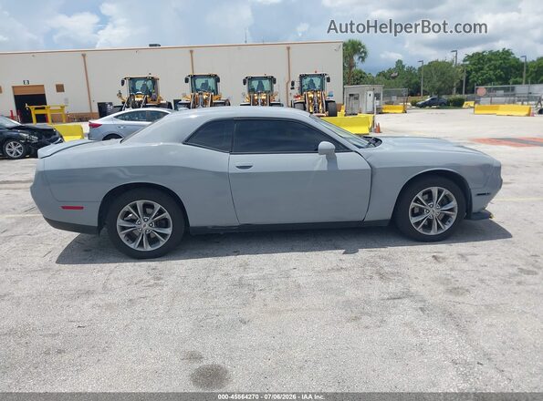 2C3CDZKGXLH207113 2020 DODGE CHALLENGER Gray Widok wnętrza z tyłu