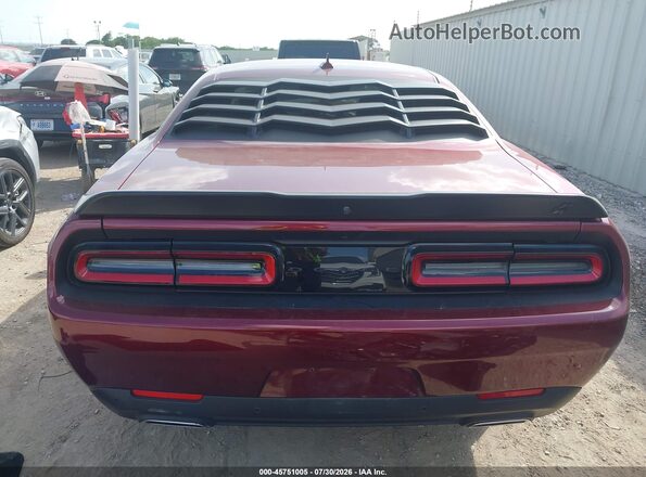2C3CDZKGXMH635782 2021 DODGE CHALLENGER Maroon 