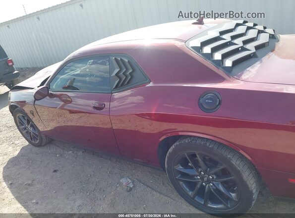 2C3CDZKGXMH635782 2021 DODGE CHALLENGER Maroon 