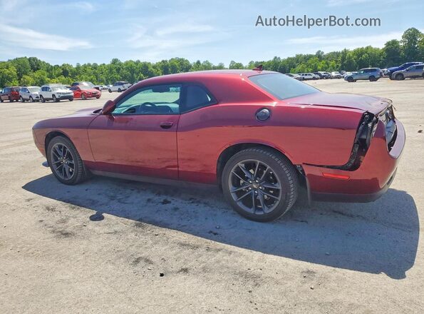 2C3CDZKGXPH618310 2023 DODGE CHALLENGER Красный Задняя левая четверть