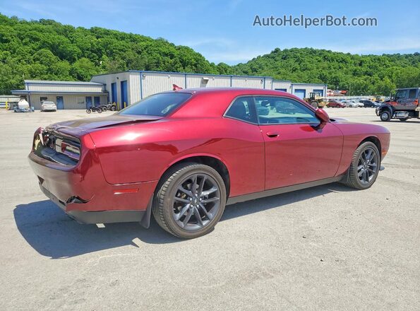2C3CDZKGXPH618310 2023 DODGE CHALLENGER Красный Задняя правая четверть