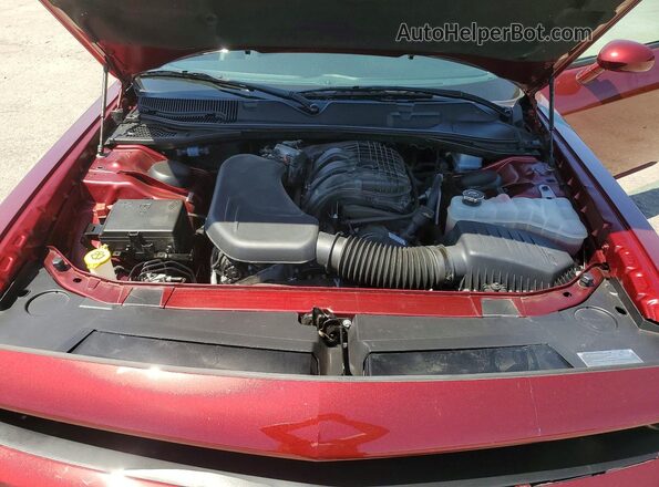 2C3CDZKGXPH618310 2023 DODGE CHALLENGER Красный Вид задней части салона