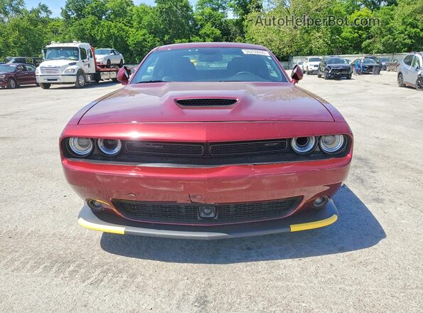 2C3CDZKGXPH618310 2023 DODGE CHALLENGER Красный Вид спереди