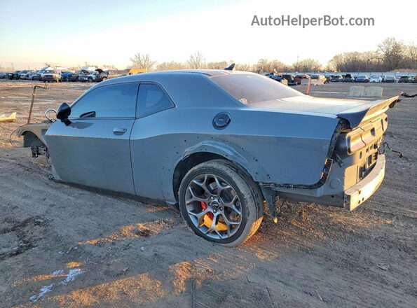 2C3CDZL91KH605177 2019 DODGE CHALLENGER Gray Trasero izquierdo
