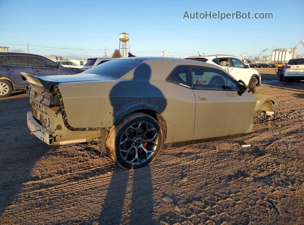 2C3CDZL91KH605177 2019 DODGE CHALLENGER Gray Trasero derecho