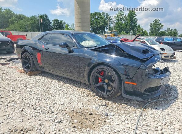 2C3CDZL93KH502424 2019 DODGE CHALLENGER Black Передня права чверть
