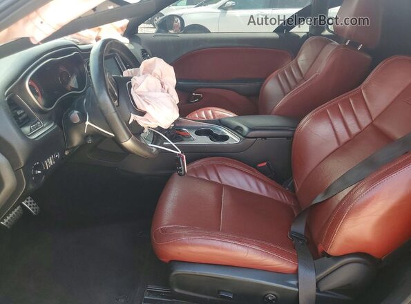2C3CDZL93KH502424 2019 DODGE CHALLENGER Black Вид салону спереду