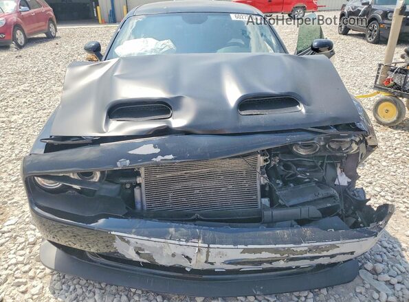 2C3CDZL93KH502424 2019 DODGE CHALLENGER Black Вид задньої частини салону