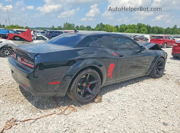 2C3CDZL93KH502424 2019 DODGE CHALLENGER Black Задня права чверть