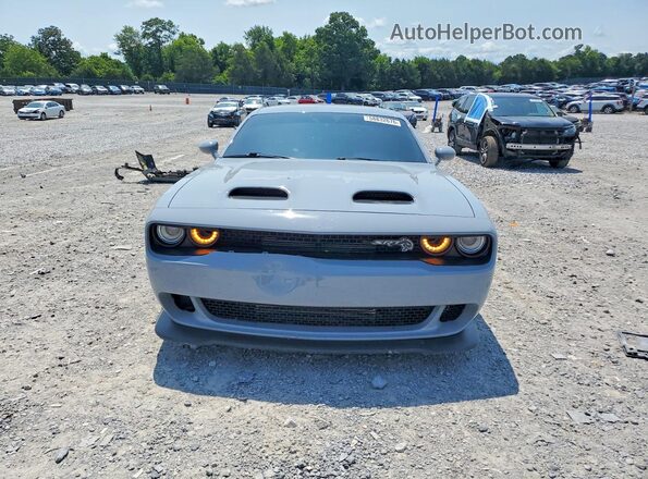 2C3CDZL96MH567433 2021 DODGE CHALLENGER Gray Front view