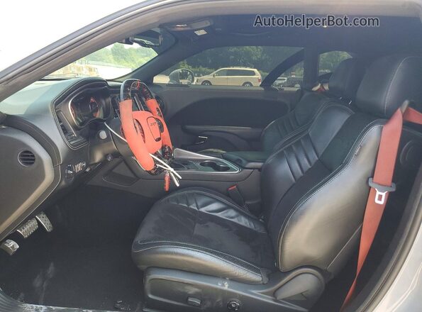 2C3CDZL96MH567433 2021 DODGE CHALLENGER Gray Front interior view