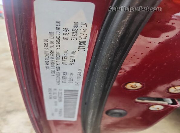 2C3CDZL99KH529854 2019 DODGE CHALLENGER Burgundy Widok komory silnika