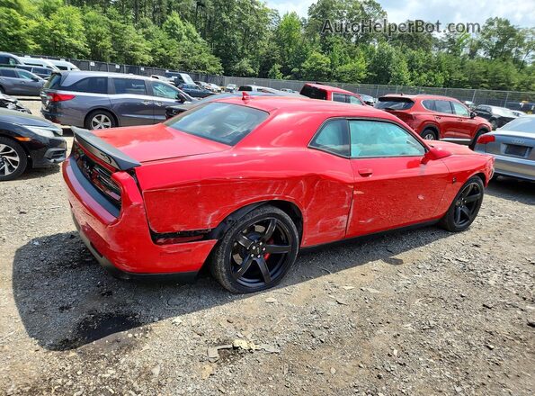 2C3CDZL99KH638301 2019 DODGE CHALLENGER Red Հետևի աջ