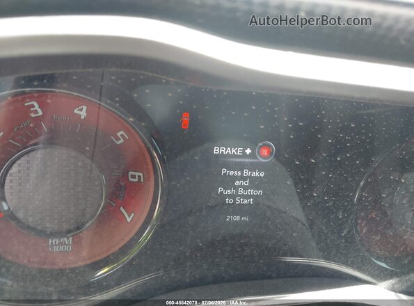 2C3CDZL9XNH168056 2022 DODGE CHALLENGER Серый Вид задних сидений