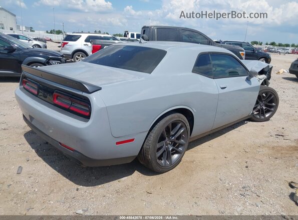 2C3CDZL9XNH168056 2022 DODGE CHALLENGER Серый Задняя правая четверть