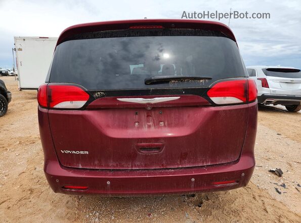 2C4RC1AG2MR558301 2021 CHRYSLER VOYAGER Burgundy Հետևի տեսք