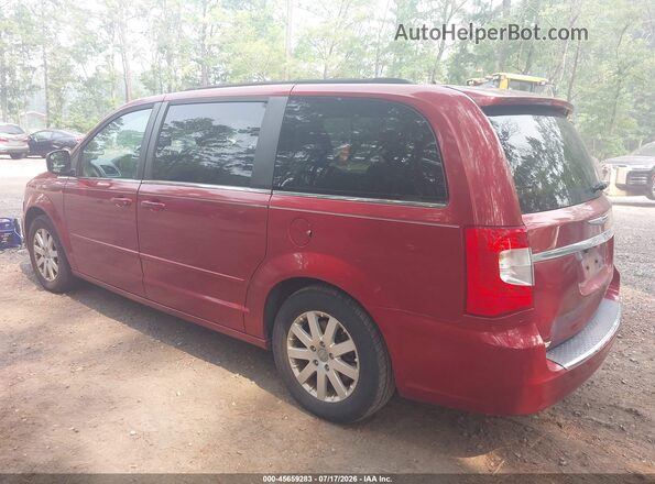2C4RC1AG5GR105097 2016 CHRYSLER TOWN & COUNTRY Burgundy Trasero izquierdo