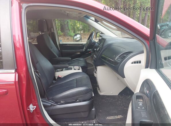 2C4RC1AG5GR105097 2016 CHRYSLER TOWN & COUNTRY Burgundy Vista interior delantera