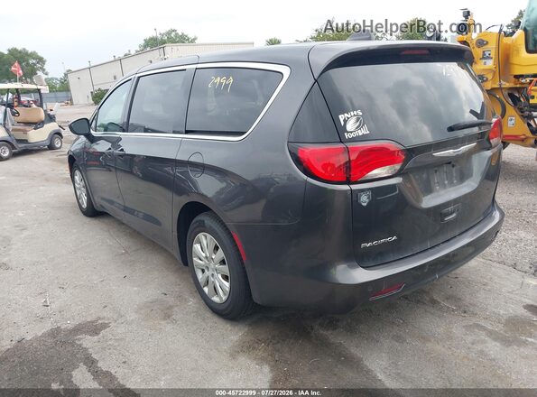 2C4RC1AGXJR355877 2018 CHRYSLER PACIFICA Gray Հետևի ձախ