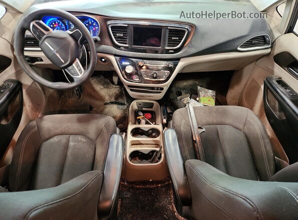 2C4RC1AGXLR120771 2020 CHRYSLER VOYAGER Blue Vista del salpicadero