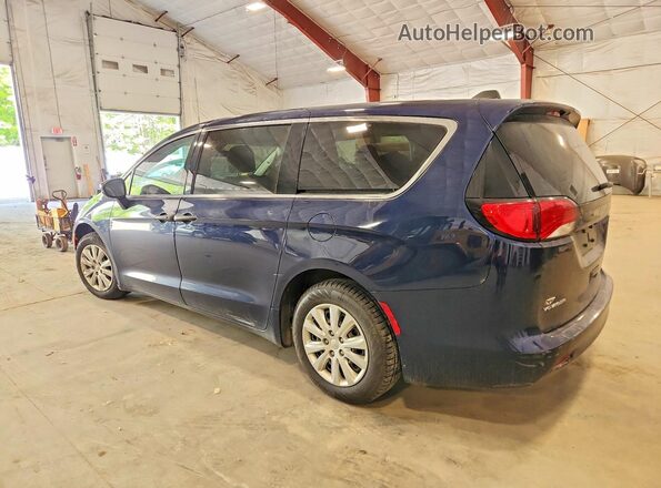 2C4RC1AGXLR120771 2020 CHRYSLER VOYAGER Blue Trasero izquierdo