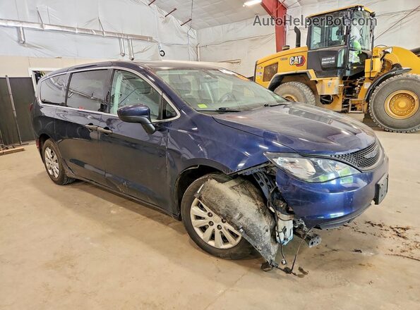 2C4RC1AGXLR120771 2020 CHRYSLER VOYAGER Blue Delantero derecho