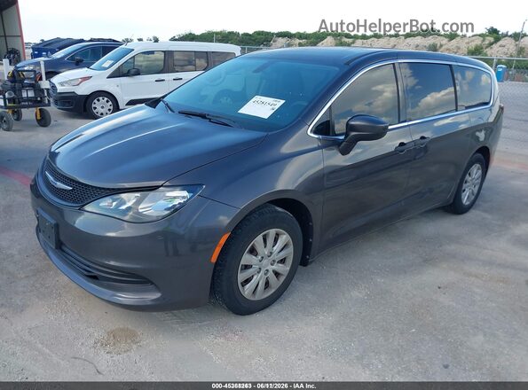 2C4RC1AGXLR181764 2020 CHRYSLER VOYAGER Gray Front left