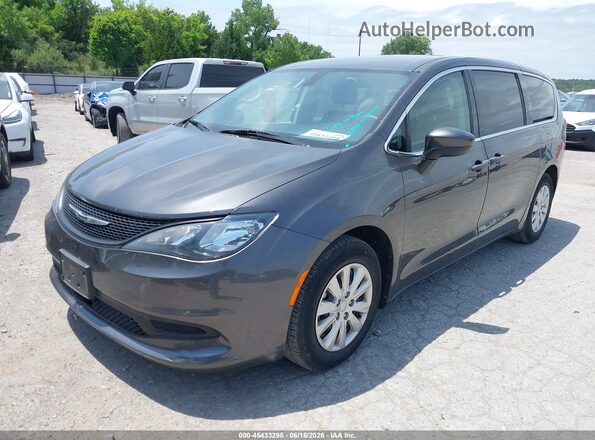 2C4RC1AGXMR558420 2021 CHRYSLER VOYAGER Gray Передня ліва чверть