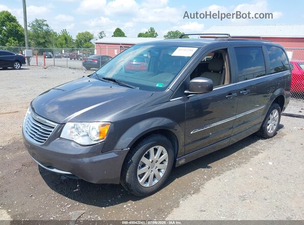 2C4RC1BG0GR205199 2016 CHRYSLER TOWN & COUNTRY Gray Передня ліва чверть