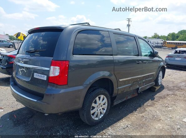 2C4RC1BG0GR205199 2016 CHRYSLER TOWN & COUNTRY Gray Задня права чверть