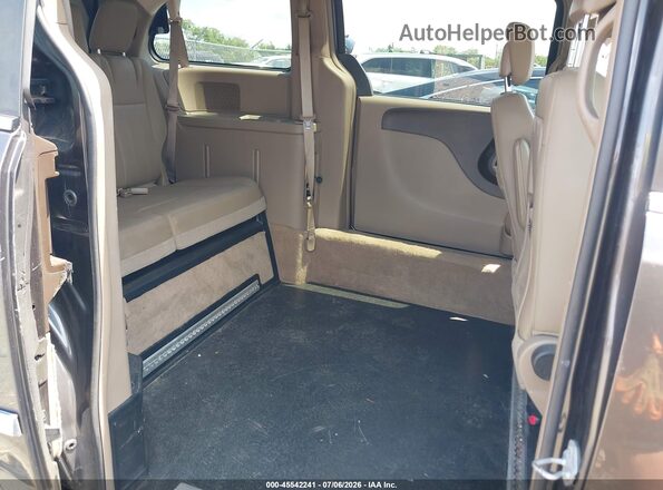 2C4RC1BG0GR205199 2016 CHRYSLER TOWN & COUNTRY Gray Вид наклейки з VIN-кодом