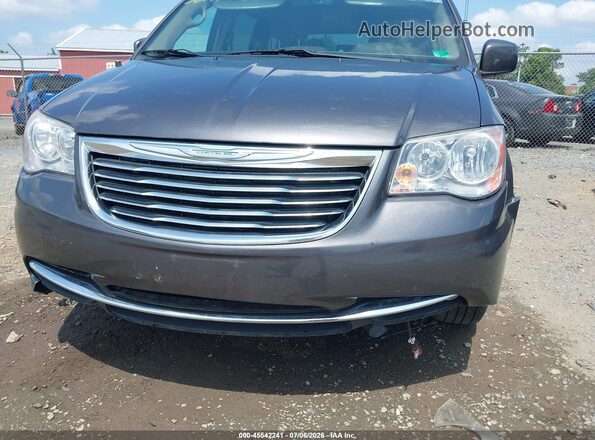 2C4RC1BG0GR205199 2016 CHRYSLER TOWN & COUNTRY Gray Вид спереду