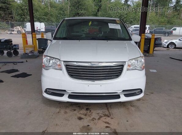 2C4RC1BG0GR223251 2016 CHRYSLER TOWN & COUNTRY White Вид щитка приладів