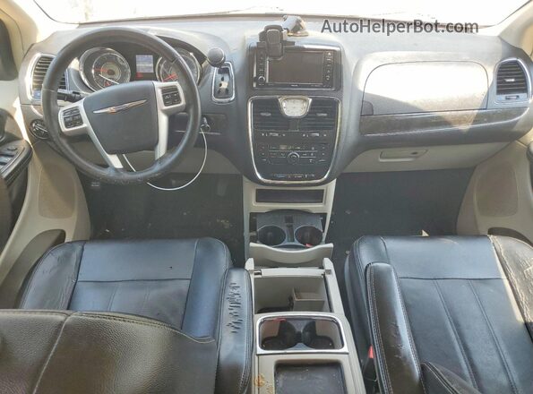 2C4RC1BG0GR294725 2016 CHRYSLER TOWN Белый Вид панели приборов