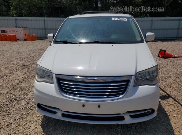 2C4RC1BG0GR294725 2016 CHRYSLER TOWN Белый Вид спереди