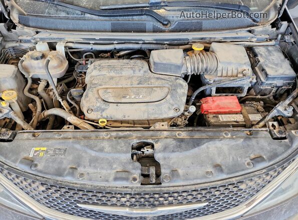 2C4RC1BG0HR511157 2017 CHRYSLER PACIFICA Black Շարժիչի բաժամունքի տեսք