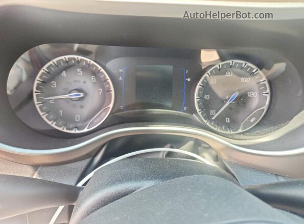2C4RC1BG0HR512227 2017 CHRYSLER PACIFICA Burgundy Instrument cluster view