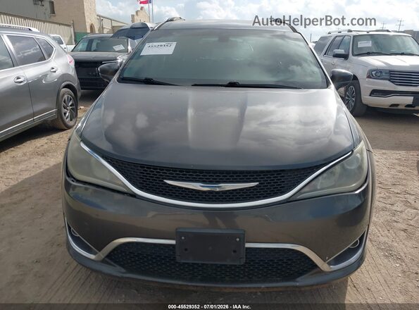 2C4RC1BG0HR530596 2017 CHRYSLER PACIFICA Gray Vista del cuadro de instrumentos