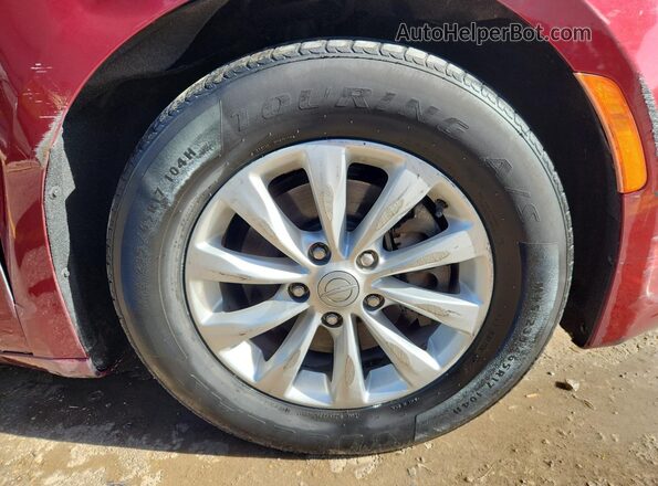 2C4RC1BG0JR149319 2018 CHRYSLER PACIFICA Maroon 