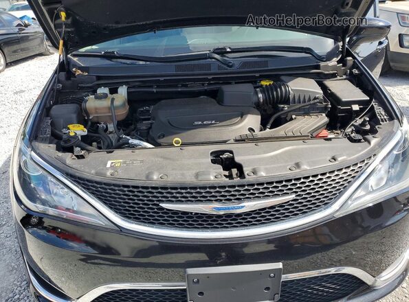 2C4RC1BG0JR217781 2018 CHRYSLER PACIFICA Black Շարժիչի բաժամունքի տեսք