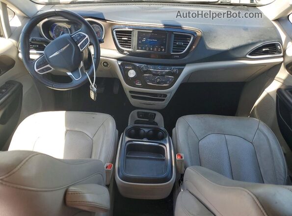 2C4RC1BG0JR352565 2018 CHRYSLER PACIFICA Gray წინა პანელის ხედი