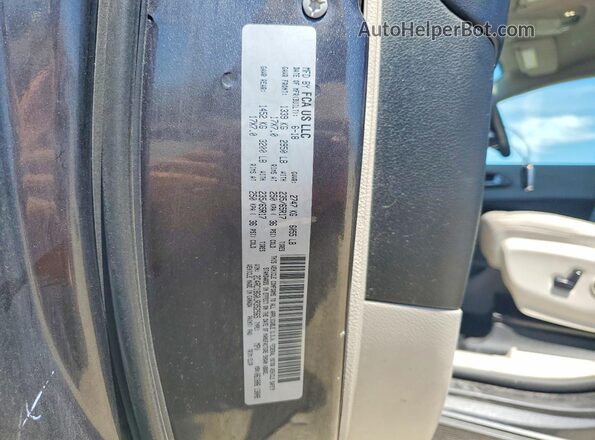 2C4RC1BG0JR352565 2018 CHRYSLER PACIFICA Gray VIN კოდის სტიკერის ხედი