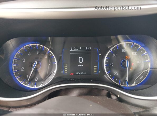2C4RC1BG0KR733575 2019 CHRYSLER PACIFICA Red Вид задніх сидінь
