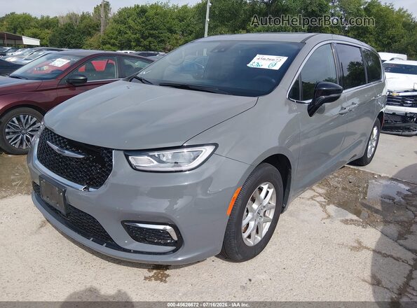 2C4RC1BG0SR566456 2025 CHRYSLER PACIFICA Gray წინა მარცხენა ხედი სამი მეოთხედიდან